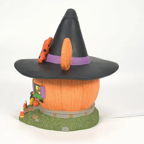 Miniatura 5 de Department 56 Disney Village Halloween Minnie Mouse Pumpkintown House - Edificio iluminado, 7.76 pulgadas, multicolor