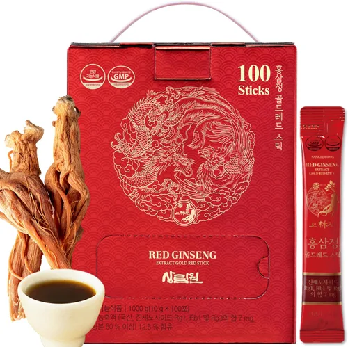Miniatura 9 de Korean Food Sanglimwon Gold Black Stick, bebida de ginseng coreano, palitos de bebida empaquetados individualmente, caja de regalo premium, 30