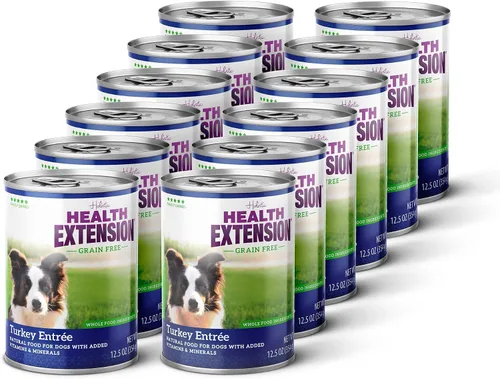 Miniatura 9 de Health Extension Duck Entrée - Alimento húmedo para perros, sin granos, 12.5 onzas, receta rica en proteínas, soporte de hidratación, ideal