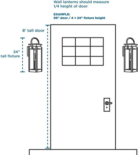 Miniatura 6 de Progress Lighting Watch Hill Collection - Farol de pared grande con textura de cristal transparente negro con textura de 1 luz para casa de campo