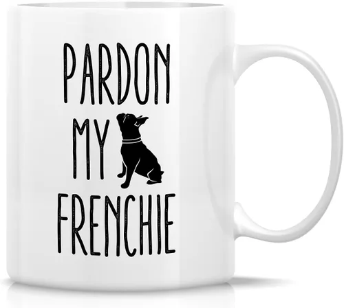 Miniatura 8 de Retreez - Taza divertida con texto en inglés "Funny Cute Golden Retriever Don't Stop Retrievin' Dog Lover", 325 ml, tazas de café de cerámica
