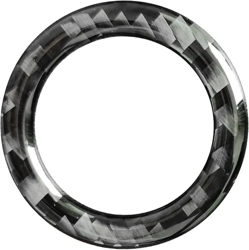 Miniatura 5 de SUNJIKA Compatible con cubierta de botón de arranque de motor interior de fibra de carbono para Jeep Grand Cherokee 2014, 2015, 2016, 2017, 2018