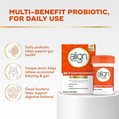 Miniatura 2 de Align Probióticos, apoyo digestivo 24/7*§, probióticos para mujeres y hombres, probióticos para la salud digestiva, cápsulas probióticas