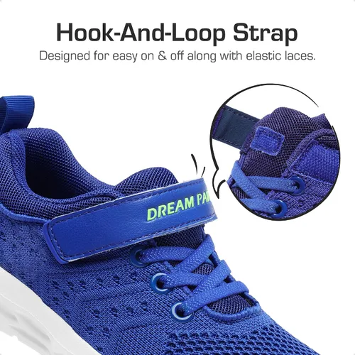 Miniatura 3 de DREAM PAIRS Zapatos deportivos para niños y niñas, tenis EZ-Ons GoGetters para correr, atléticos, para niños pequeños y grandes