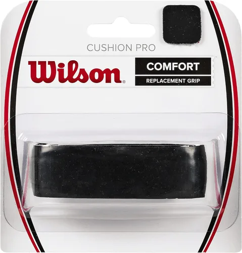 WILSON Cushion Aire Classic - Empuñadura perforada, color negro
