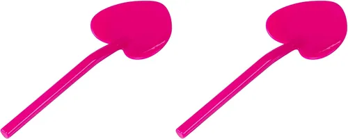 Miniatura 20 de Restaurantware Cucharas de postre de 3.5 pulgadas x 1.3 pulgadas, 100 mini cucharas desechables – Cucharas de degustación de plástico amarillo bebé