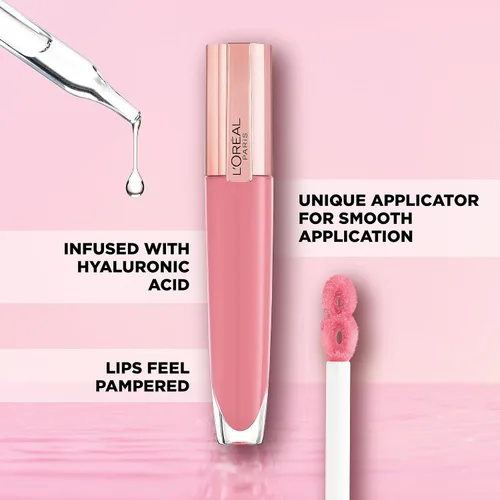 Miniatura 7 de L'Oreal Paris Glow Paradise Bálsamo Labial Hidratante Tintado en Brillo con Extracto de Granada y Ácido Hialurónico, Fórmula Ultra-Delicada, No 30