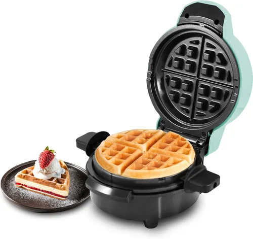 Miniatura 7 de Elite Gourmet EOM123 Tortilla antiadherente, frittata, máquina de bolsillo para aperitivos, máquina de postres, 2 tortillas individuales de 5.6