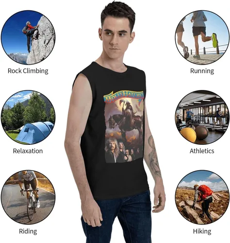 Miniatura 6 de STOLARCZY Mens Muscle Quick Dry Tank Tops Sleeveless Shirt Undershirts for Gym Workout