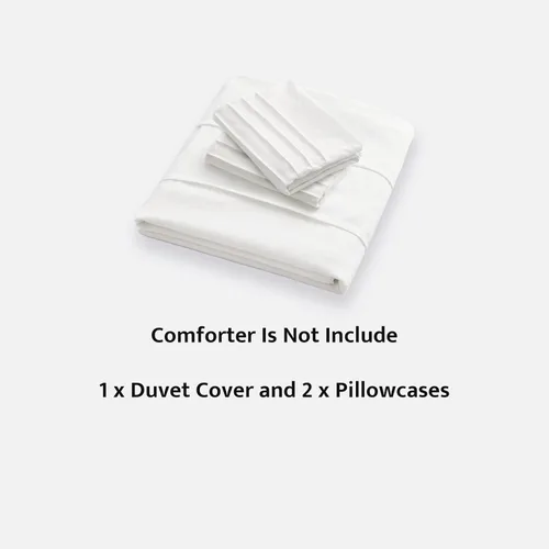Miniatura 7 de Oli Anderson - Funda de edredón blanca tamaño Queen, funda de edredón plisada tamaño Queen, juego de ropa de cama texturizada suave y transpirable