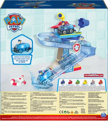 Miniatura 8 de Paw Patrol, Adventure Bay Juego de Baño con Vehículo de Chase con Luz, Juguete de Baño para Niños de 3 Años en Adelante