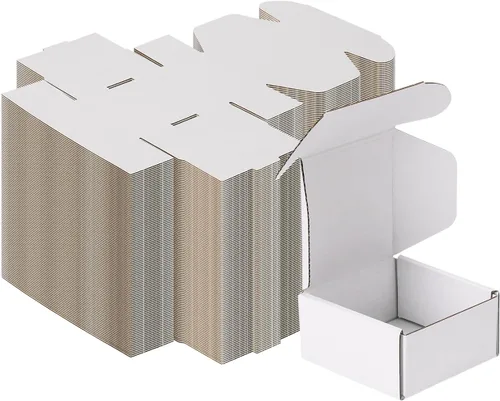 Miniatura 51 de MEBRUDY Cajas de envío de 4 x 4 x 2 pulgadas, paquete de 100 unidades, pequeñas cajas de cartón corrugado para enviar por correo, embalaje de Marrón