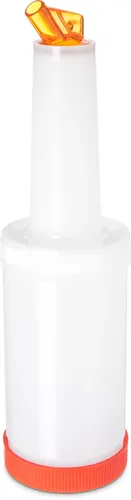 Carlisle FoodService Products Stor N' Pour - Juego de plástico fácil de verter, boquillas de vertido, suministros de barra con unidad completa para