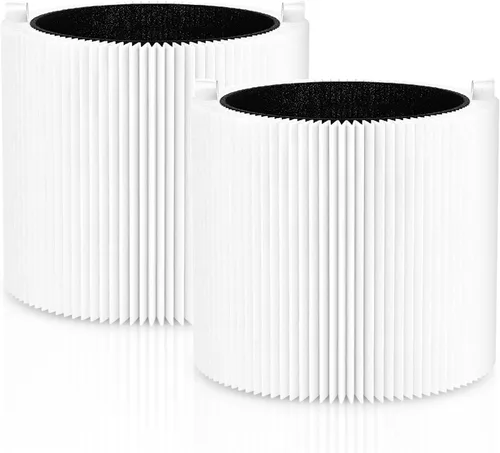 Filtros de repuesto 411i Max 411a para purificador de aire Blueair 411i Max y 411a Max, filtro de partículas F4MAX y carbón activado, paquete de 2