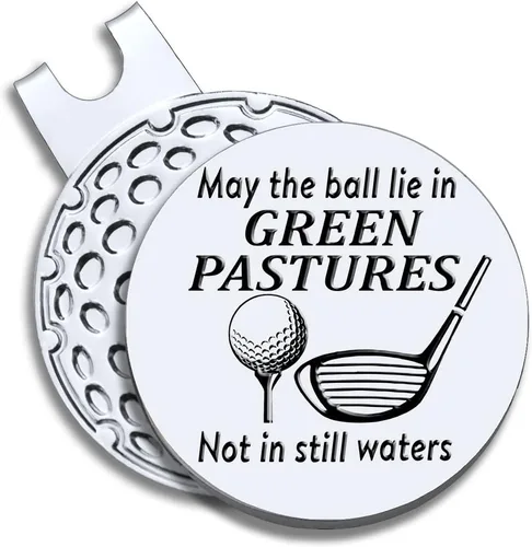 Miniatura 8 de Men Golf Ball Marker with Magnetic Hat Clip, Funny Golf Accessories Gifts for Men, Novelty Birthday Gifts for Male Golfer Fan