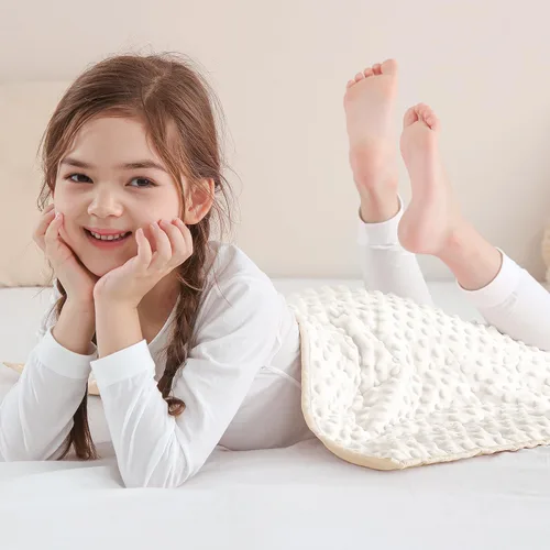 Miniatura 9 de Sivio Manta para niños ultrasuave de felpa con lunares Minky WB
