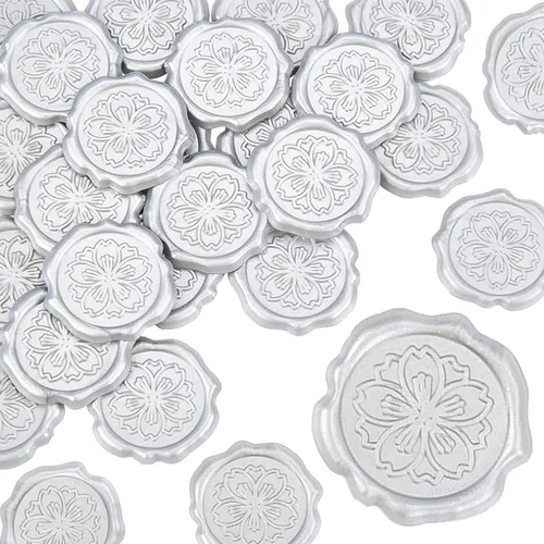 Miniatura 25 de CRASPIRE Calcomanías adhesivas para sellar cera, 25 unidades, estrellas de luna, sellos de cera autoadhesivos, calcomanías decorativas