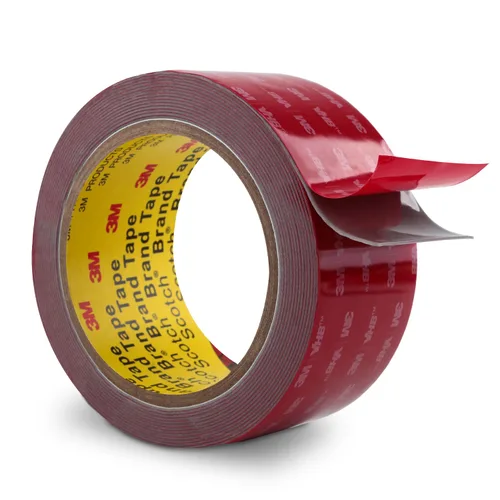 Miniatura 30 de 3M Cinta de doble cara resistente de 1 pulgada x 15.4 pies, cinta de montaje negra 5925 cinta de espuma adhesiva fuerte impermeable para decoración