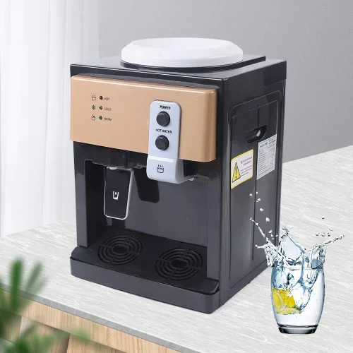 Dispensador de enfriador de agua, 3 ajustes de temperatura, dispensador de enfriador de agua de carga superior para el hogar, oficina, escuela,