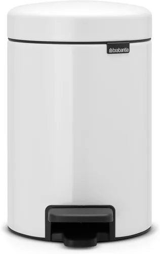 Miniatura 44 de Brabantia NewIcon - Cubo de basura con pedal de cierre suave para cocina, con cubo extraíble, 3.2 galones, azul soñado Azul (Dreamy Blue)