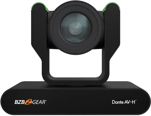 Miniatura 10 de 20X 1080P FHD Seguimiento automático HDMI/3G-SDI/USB 2.0/USB 3.0 Dante AV-H Transmisión en vivo PTZ Cámara con luces de recuento (negro)