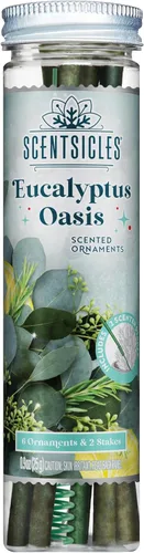 Miniatura 9 de Scentsicles - Varillas aromáticas de adorno de otoño y manzanas, 1 botella (6 varillas en total)