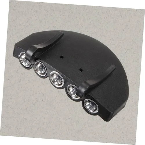 Miniatura 5 de 5 linternas de faro de sombrero duro, linternas para cabeza, linternas de sombrero con clip en LED giratorio, luz de casquillo giratorio, accesorios