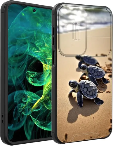 Miniatura 179 de Funda para Galaxy A16 5G con cubierta para cámara deslizante, resistente de doble capa, híbrida, a prueba de golpes, funda protectora resistente