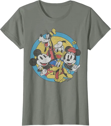 Miniatura 11 de Disney Camiseta retro de Mickey and Friends Group Shot