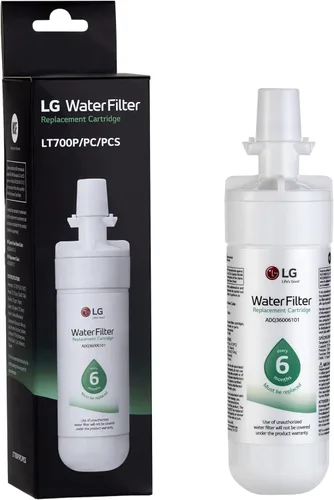 LG LT700P - Filtro de agua de repuesto para refrigerador de 6 meses / 200 galones (NSF42 y NSF53) ADQ36006101, ADQ36006113, ADQ75795103 o