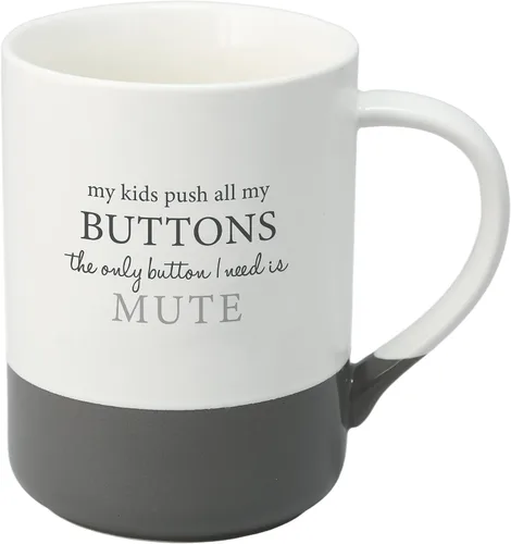 Miniatura 16 de Pavilion - Taza de café grande de 18 onzas, Some Moms Swear Too Much, It's Me. I'm Some Moms