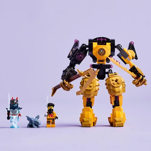 Miniatura 4 de LEGO NINJAGO Arin's Spinjitzu Battle Mech - Juego de construcción Ninja para niños a partir de 7 años - con minifiguras Arin, Baby Ryu y villano