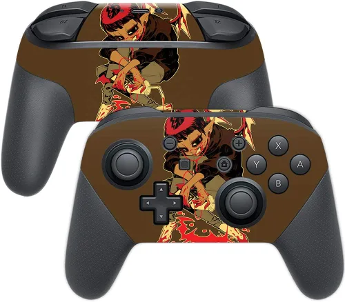 Miniatura 41 de MightySkins Skin compatible con Nintendo Switch Pro Controller - Alien Battle Funda protectora de vinilo duradera y única Fácil de aplicar