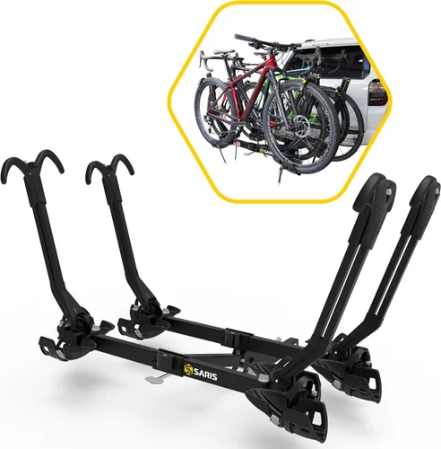 Miniatura 11 de Saris SuperClamp Soporte de enganche – Soporte de bicicleta ligero para automóvil, SUV, camión y RV – Diseño inclinable, contacto de marco cero, se