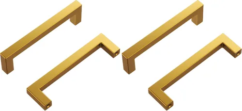 Miniatura 15 de Hickory Hardware - HH075326-BGB - Manija de la colección Skylight, 3 pulgadas de centro a centro, latón dorado cepillado.