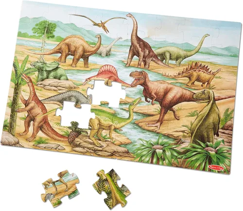 Miniatura 4 de Rompecabezas de dinosaurios (48 piezas, 2x3 pies)