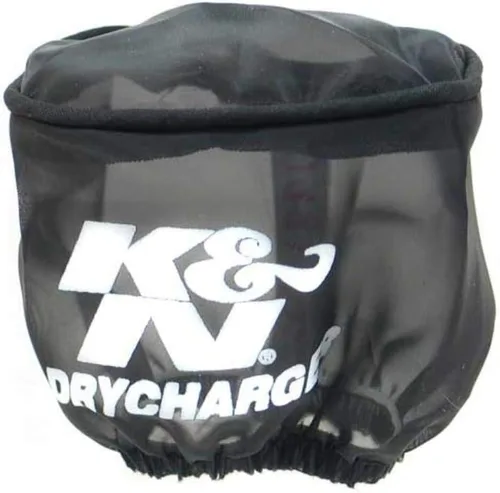 K&N RU-0981DK - Envoltura de filtro para cargador de secado, color negro, para tu filtro K&N RU-0981