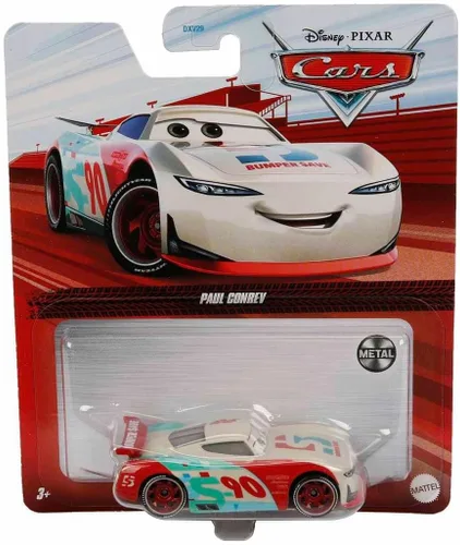 Disney Cars Toys Paul Conrev - Vehículos de personajes fundidos a presión, miniatura, juguetes coleccionables basados en películas de autos, para