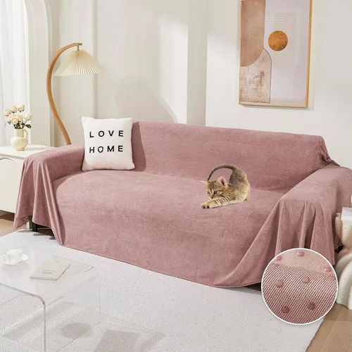 Miniatura 23 de MEETSKY Funda para silla reclinable, a prueba de arañazos, para gatos, fundas de sofá de gran tamaño, lavable para sofá individual, funda suave