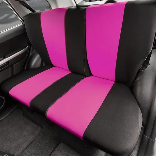Miniatura 57 de FH Group Juego de fundas de tela para asiento delantero de automóvil para asientos de cubo, ajuste universal, compatible con bolsa de aire, fundas