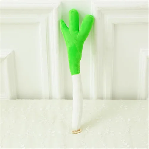 Miniatura 2 de Cojín de Pollo Cojín de Suelo Cojín Decorativo Cervical Cojín de Sofá Cojín de Lectura Cojín de Coche (Cebolla China Verde, 45 cm)