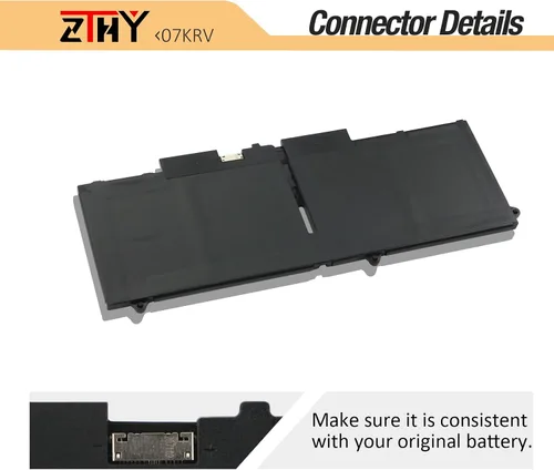 Miniatura 4 de ZTHY Batería de repuesto para laptop Dell Latitude 5330 5430 5530 7330 7430 7430 7530 7530 Precision 3570 Series P133G P134G P138G P139G 0Y86WG