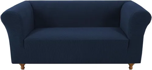 Miniatura 23 de Funda elástica para sofá Chesterfield, funda de jacquard de lujo para sofás de 1 cojín Protector de muebles antideslizante apto para mascotas