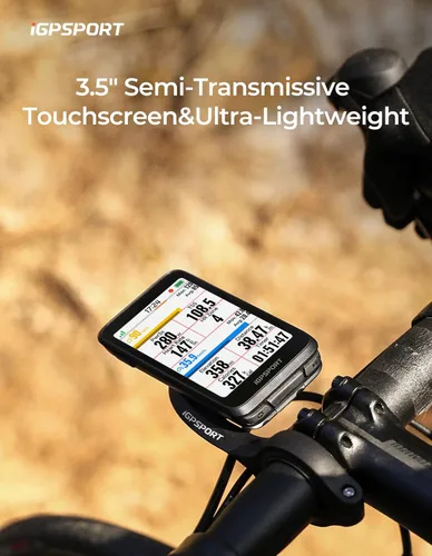 Miniatura 6 de iGPSPORT BiNavi Bike Computer, 3.5‘’ Touch Screen Map Navigation Music Control Climb Tips, Wireless GPS Cycling Computer