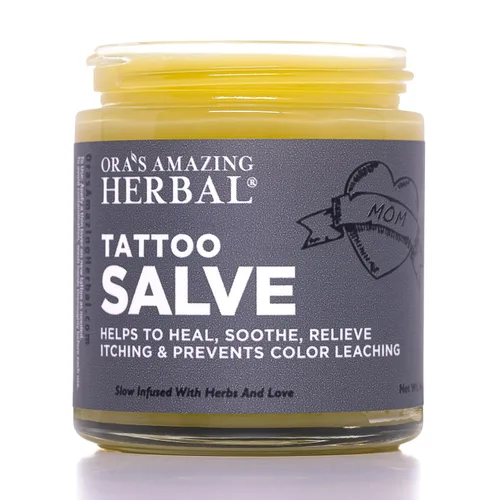 Tattoo Salve, Tratamiento de cuidado posterior del tatuaje, Tratamiento de cuidado posterior del tatuaje natural, Sin parabenos, sin lanolina