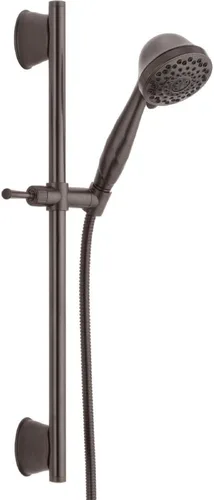 Miniatura 2 de DELTA FAUCET 51589-SS, ducha de mano con barra deslizante inoxidable