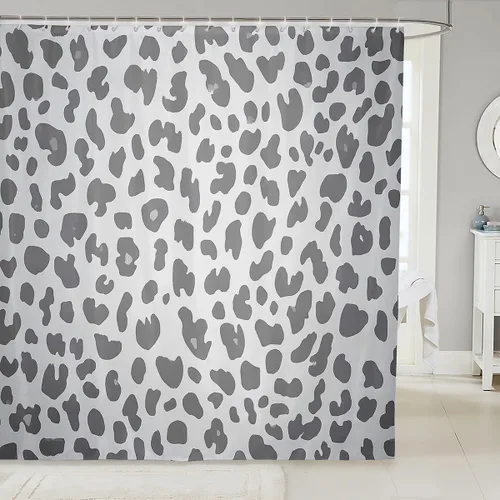 Miniatura 27 de Erosebridal Cortina de Ducha de Dinosaurio de Dibujos Animados 3D para Niños Varones Adultos Baño Selva Dino Tela Cortina de Baño 72" An x 72 L