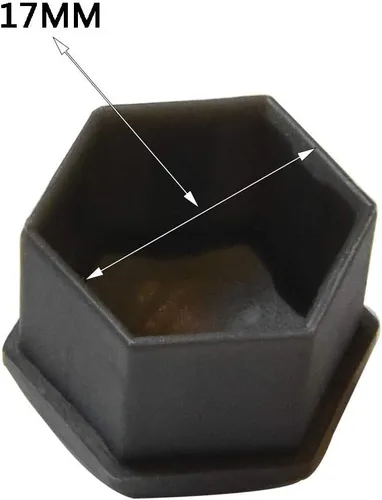 Miniatura 2 de Tapas de tuercas de rueda de 0.71 pulgadas compatibles con Audi BMW Mercedes con herramienta de extracción, 20 unidades (gris)