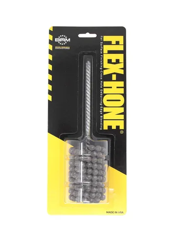 Miniatura 19 de Brush Research BC Flex Hone estándar para cilindros de freno, hidráulica y guías de válvulas, óxido de aluminio, 1-1/8 pulgadas de diámetro, grano