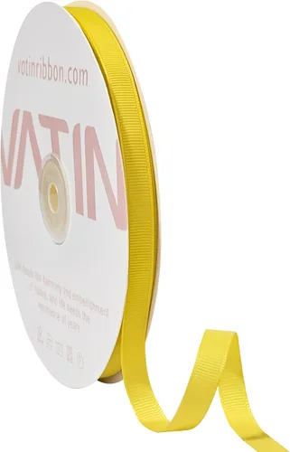 Miniatura 204 de Vatin - Rollo de cinta de grogrén, rollos de 25-50 yardas, perfecto para decoración de bodas, coronas, baby showers, envolturas de paquete de regalo